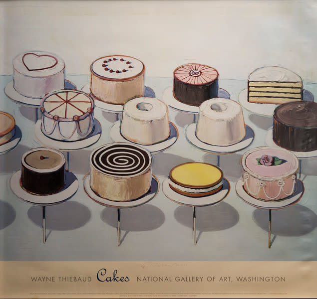 Cakes by Wayne Thiebaud 
