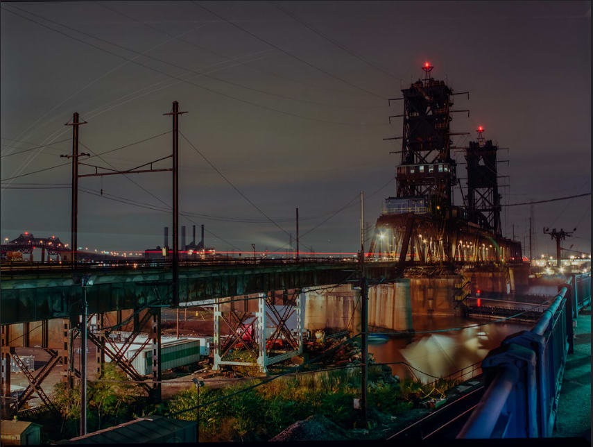 View South West From Witt Penn Bridge, Jersey City NJ by Stephen Fretz 