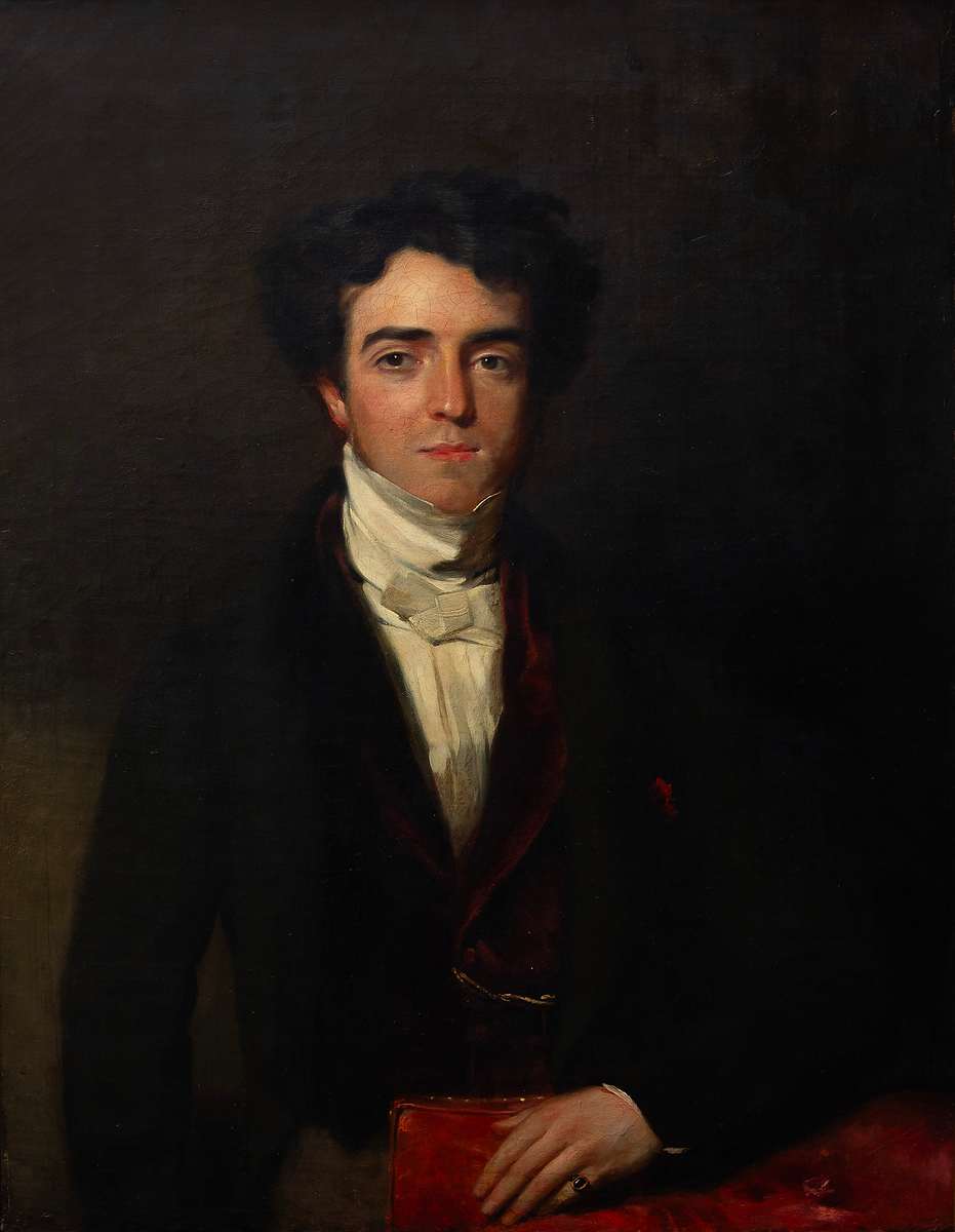 Untitled (Oil Portrait of a Man) by Attrib. to Thomas Lawrence 