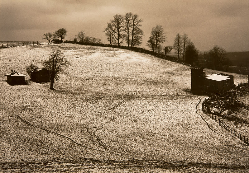 Rt. 50 near Rowlesburg, West Virginia, Jan 1973 by Edward Kenly White 