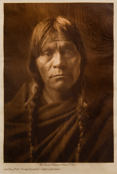 Agoyo-aye ("Star Moving") (San Ildefonso) by Edward S. Curtis 