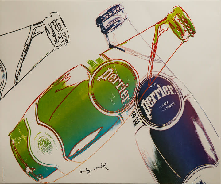 Perrier White by Andy Warhol 