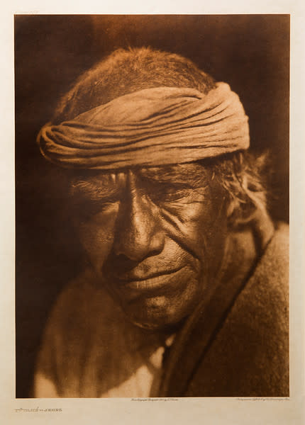 Tuvahe-Jemez by Edward S. Curtis 