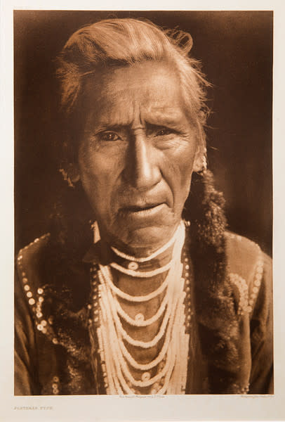 Flathead Type by Edward S. Curtis 