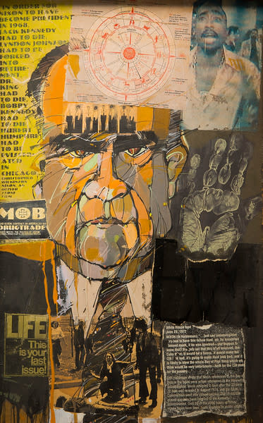 Richard Nixon by Johanna Vogelsang 