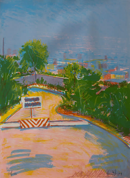 View From Mountain Road by Peter Homitzky 