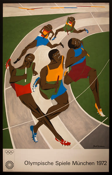 Olympische Spiele by Jacob Lawrence 