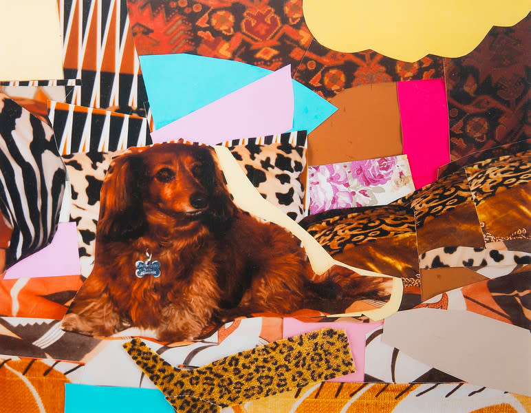 Portrait de Priscilla Petit Chien by Mickalene Thomas 