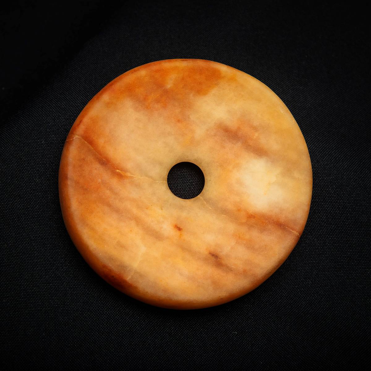 Untitled (Native American Pink Quartz Discoidal) by Artist Unknown, Image 1.