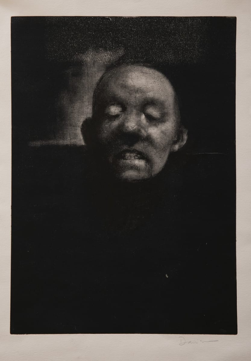 Man Grimacing by Lynn Davison 