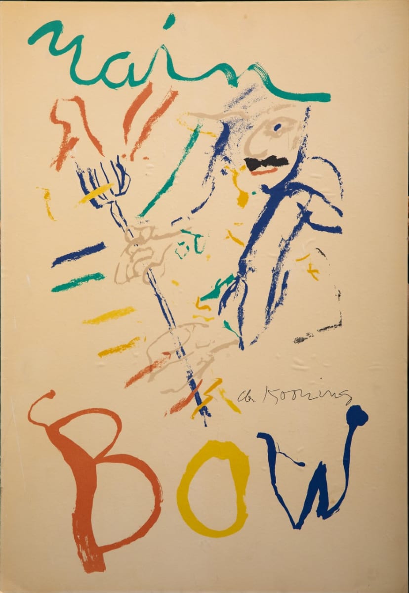 Rainbow: Thelonious Monk, Devil at the Keyboard by Willem de Kooning 