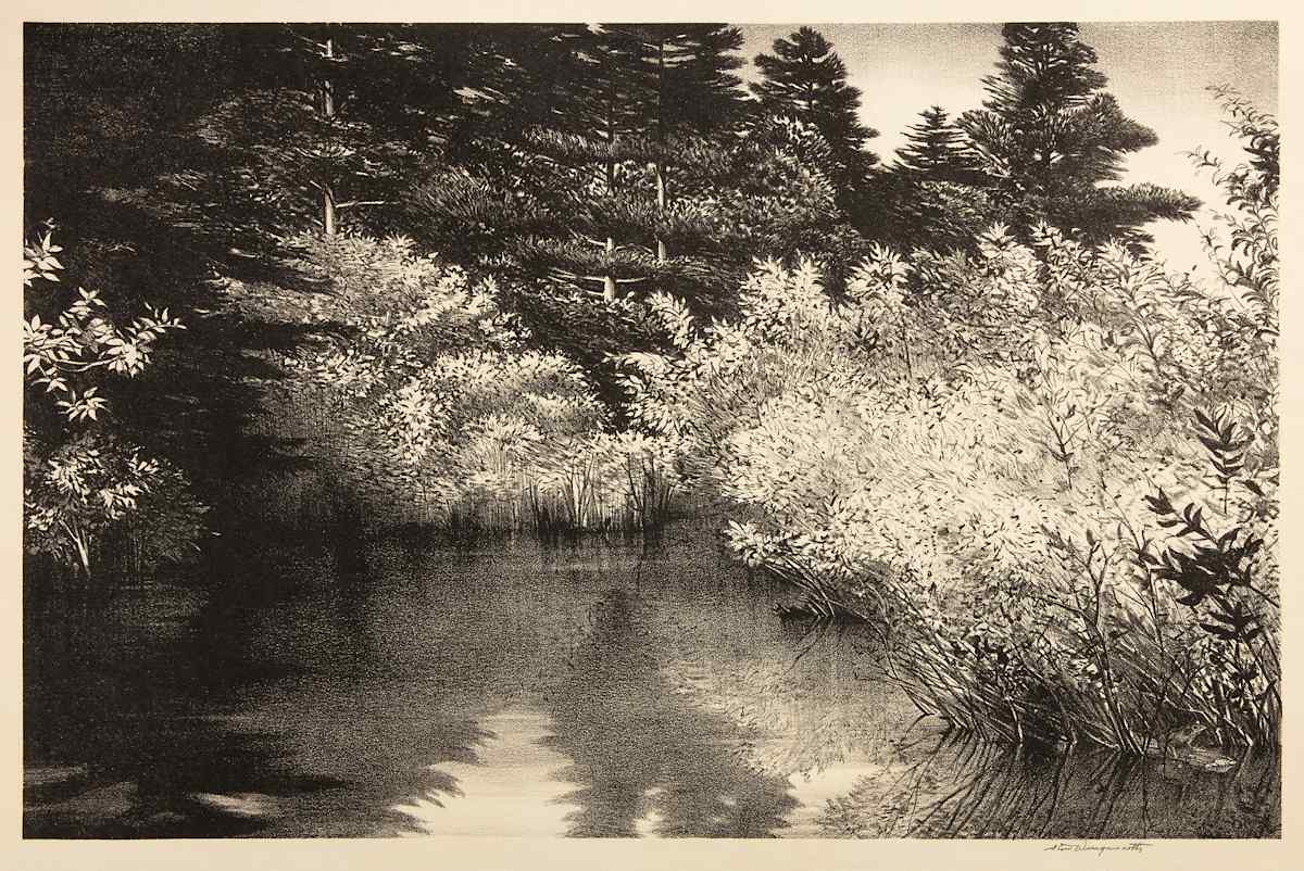 Corbett's Pond, Port Clyde Maine by Stow Wengenroth, Image 2.