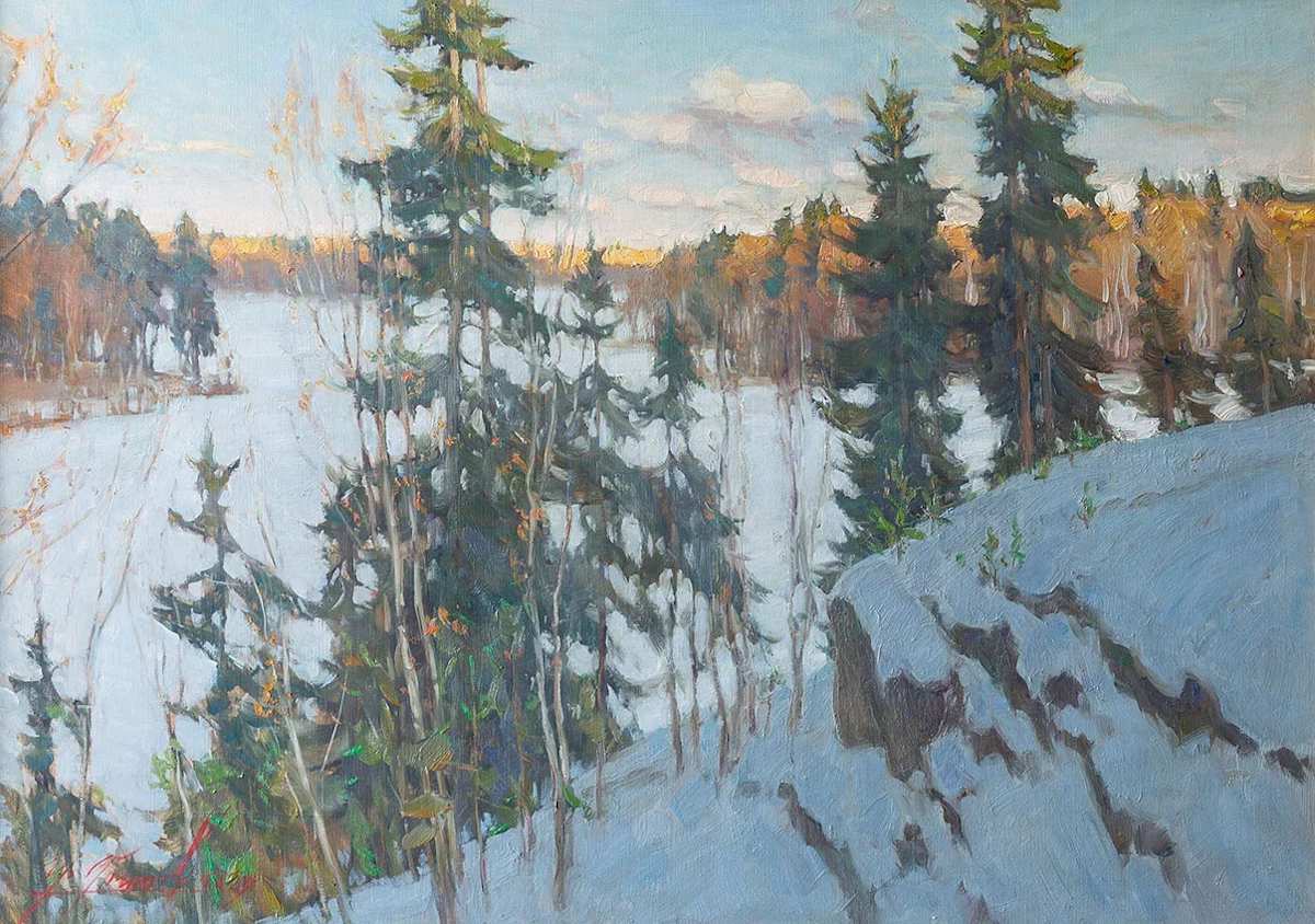 Зима в Карелии by Александр Абинов, Image 1.