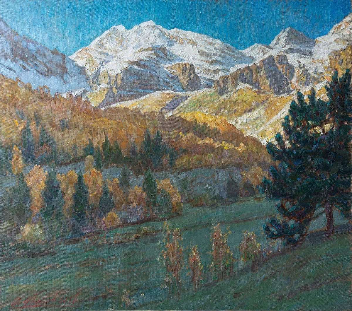 Закат в горах 2026 by Александр Абинов, Image 1.