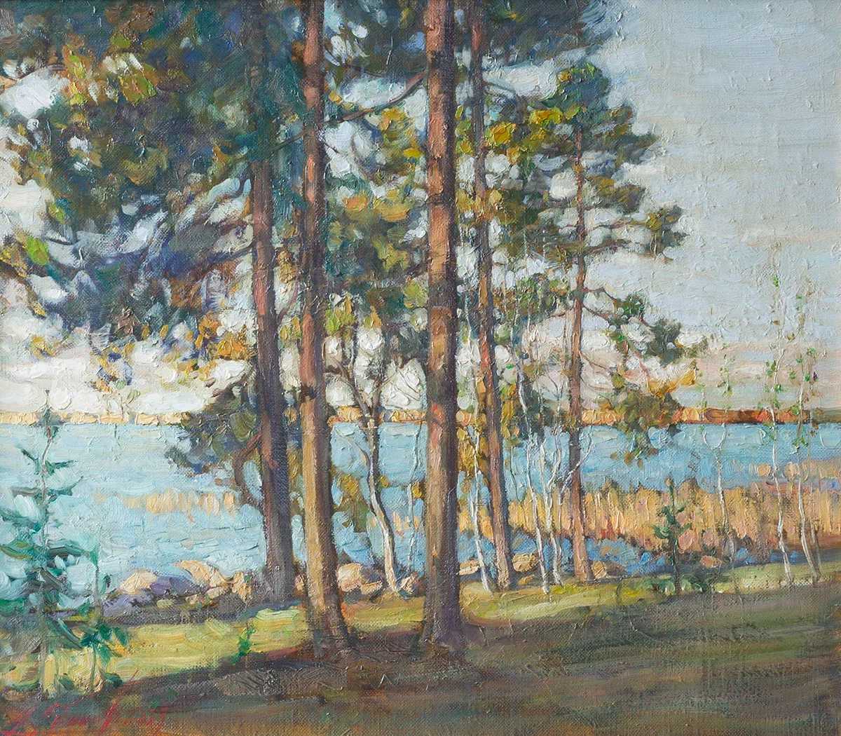 Сосны на закате 2023 by Александр Абинов, Image 1.