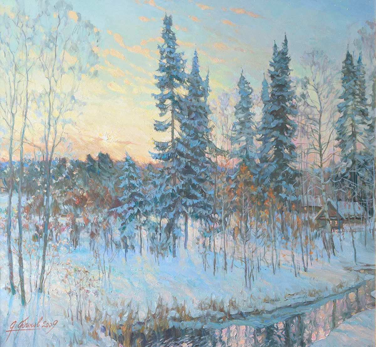 Закат января 2009 by Александр Абинов, Image 1.