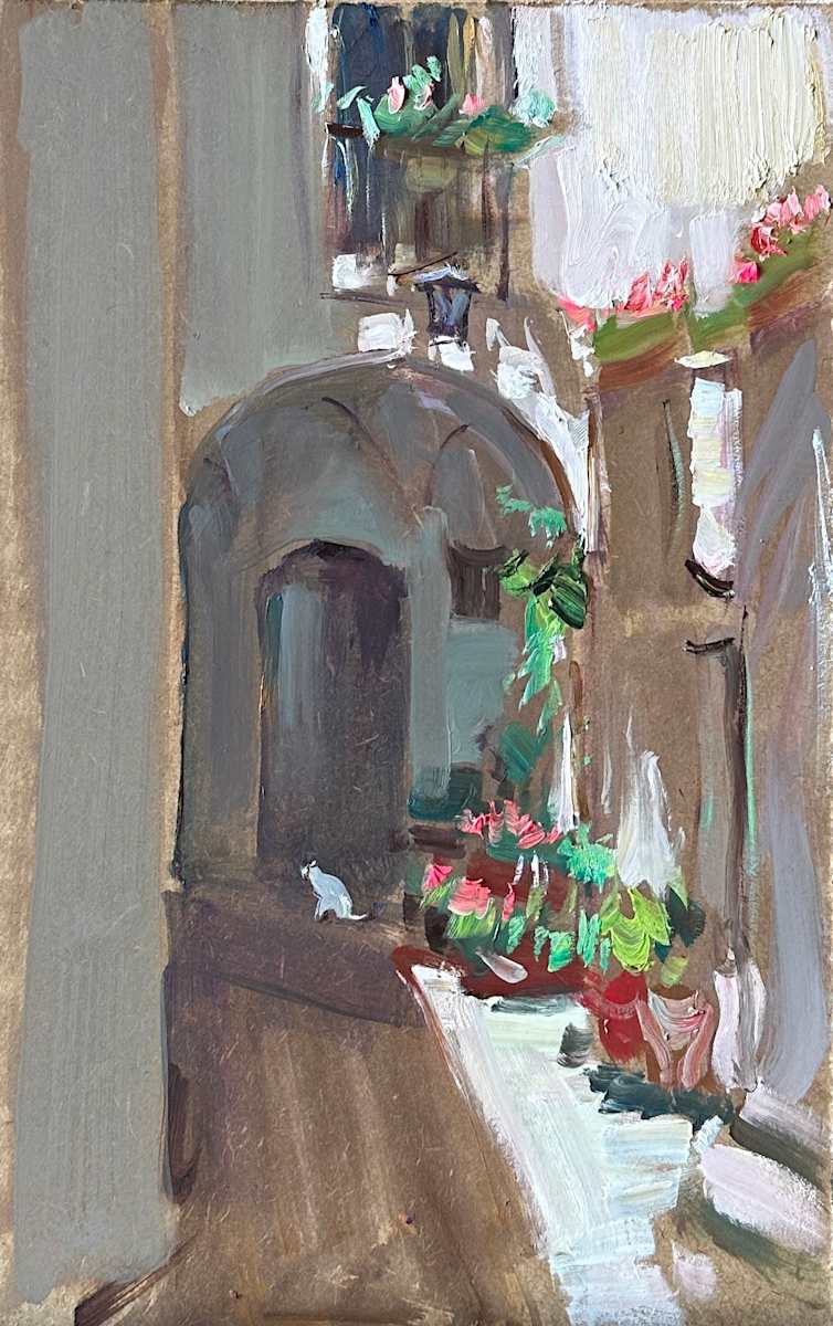 В испанском дворике by Александр Абинов, Image 1.