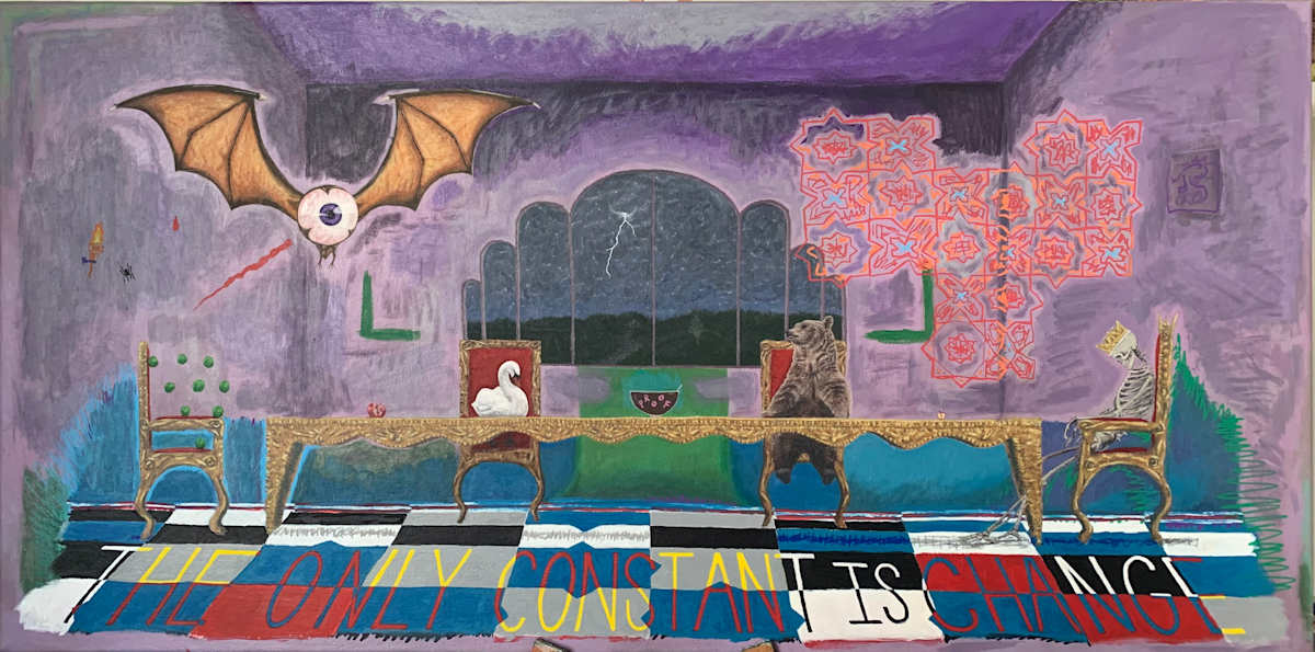 The Purple Painting by Kinqudah, Image 1.