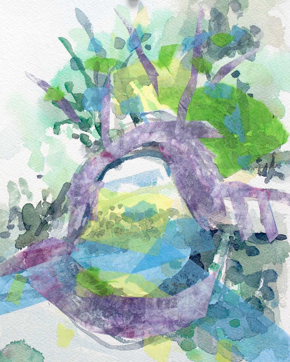 9.25.24 Pokara Vietnam Budda Bridge by Lesley A. Powell, Image 1.