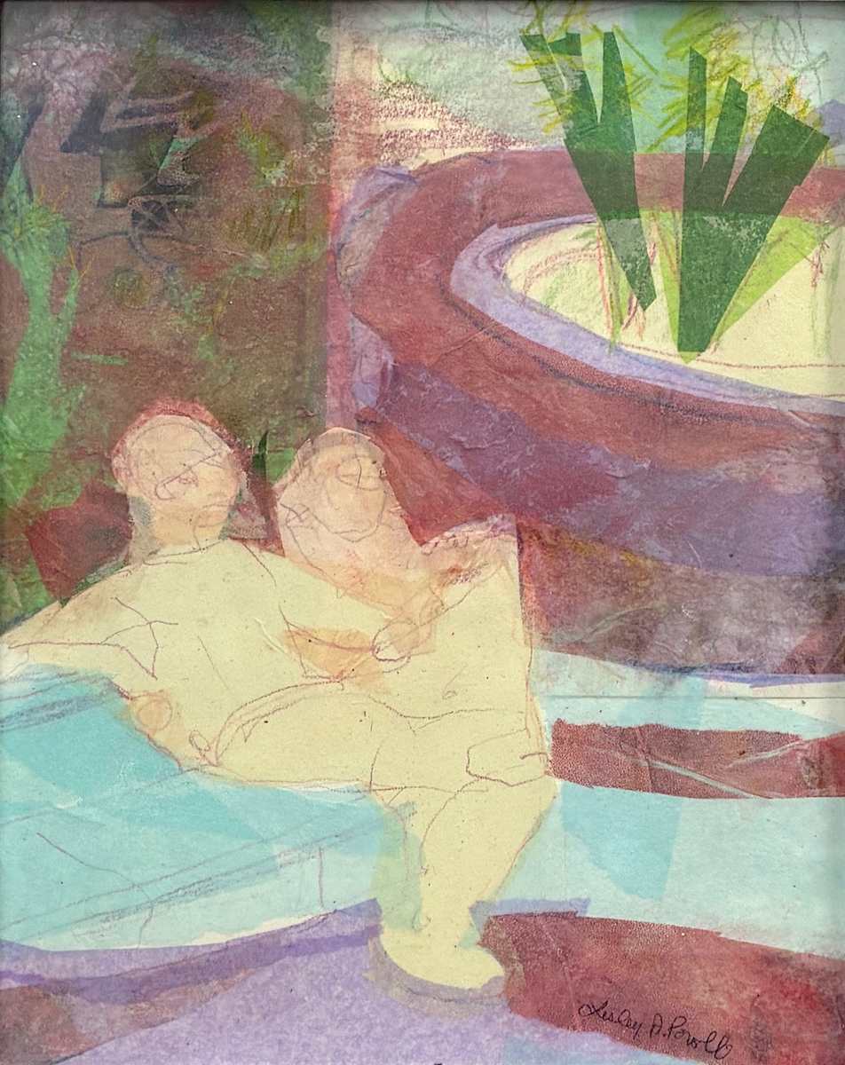 Central Park Sits by Lesley A. Powell, Image 1.