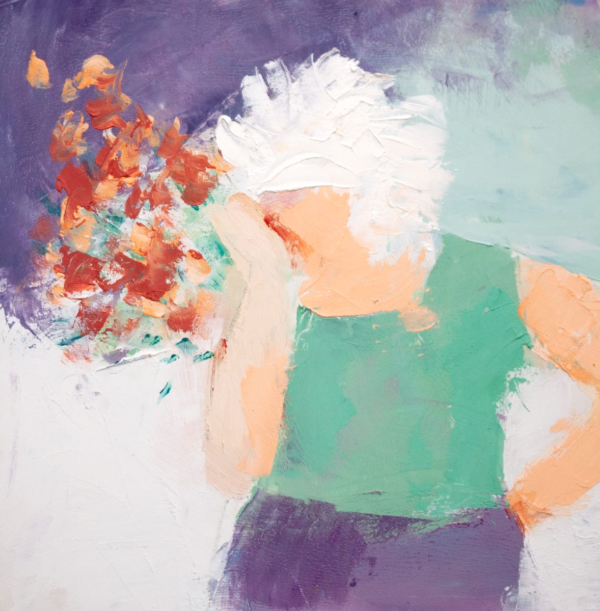 Hiding Behind Flowers by Lesley A. Powell , Image 2.