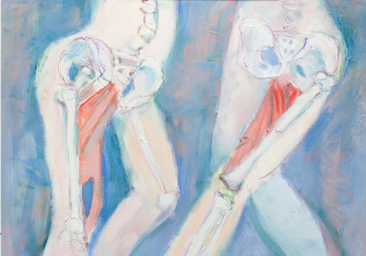 Portrait of Adductors by Lesley A. Powell 