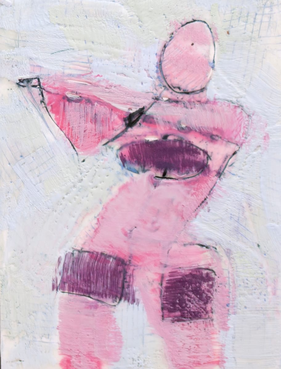 Woman with Pockets by Lesley A. Powell 