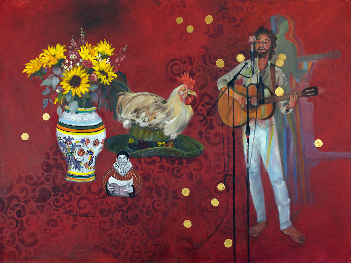 David & The Chicken Hat by Pamela Larson Toscher, Image 1.