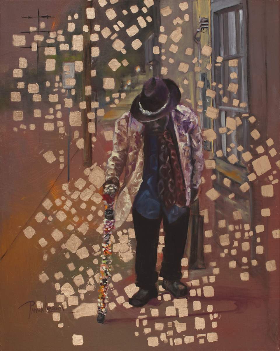 Walking Down Bourbon St. by Pamela Larson Toscher, Image 1.