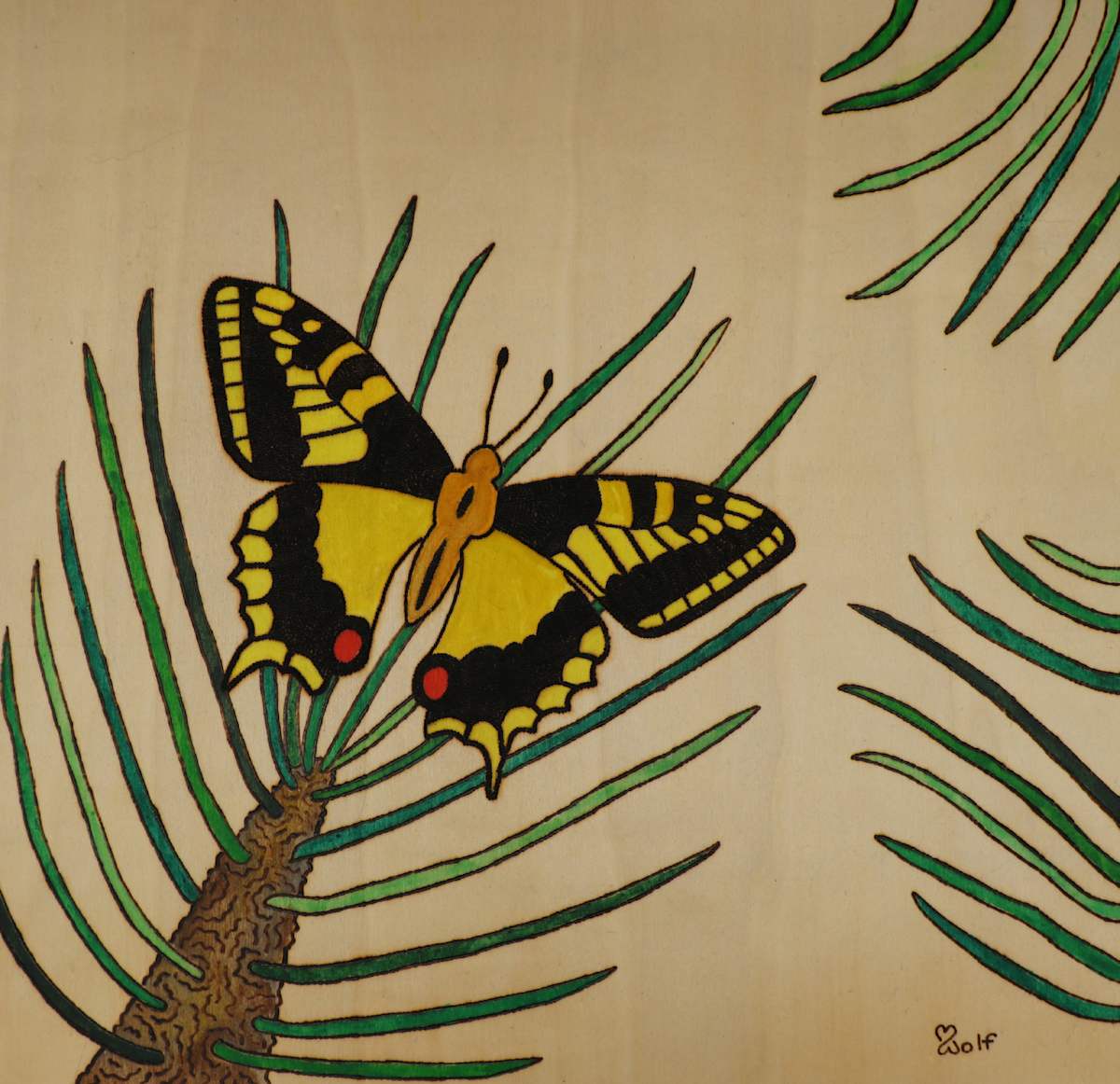 Butterfly Resting Place by Mara Wolf, Image 1.