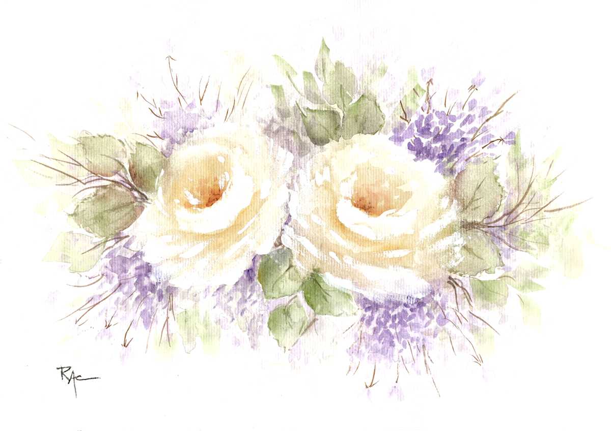 Lavender and Cream by Rosangela Castro, Image 1.