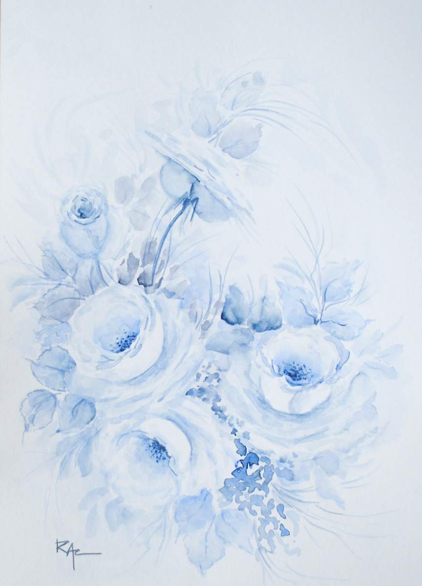 Blue Serenity by Rosangela Castro, Image 1.