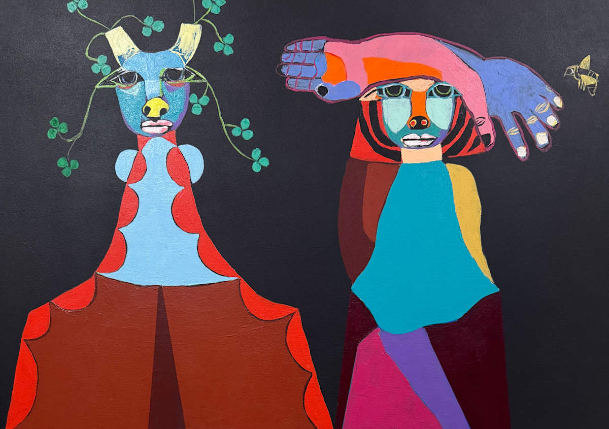 Lucky and Handsy by Tate Harmer, Image 1.