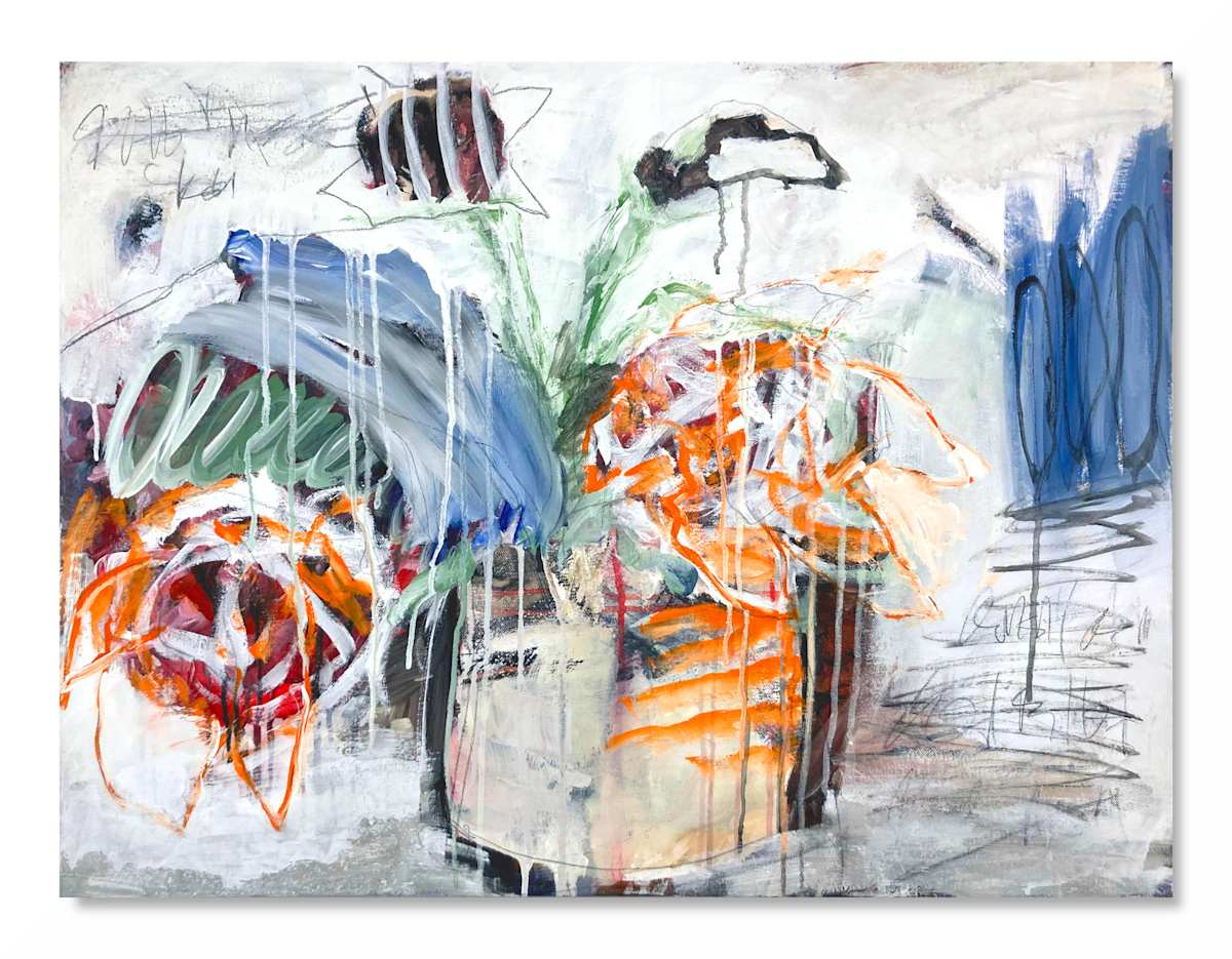 Deconstructive Flowers14 by Jutta Rika Bressem, Image 1.