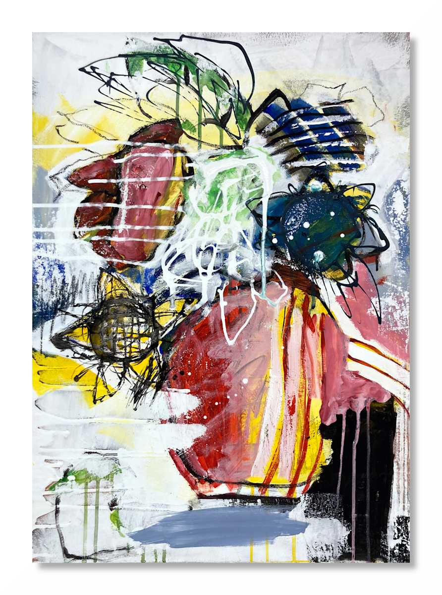 Deconstructive Flowers 15 by Jutta Rika Bressem, Image 1.