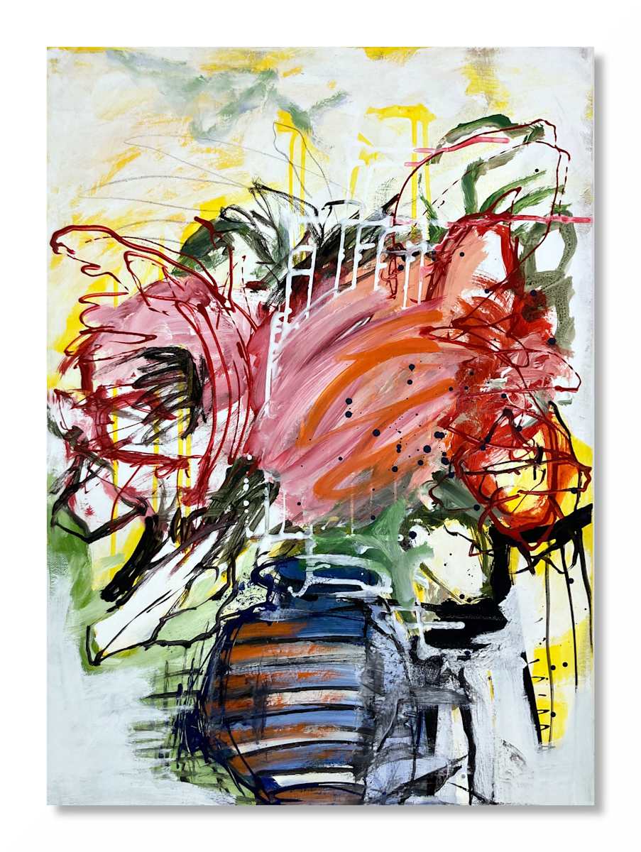 Deconstructive Flowers 16 by Jutta Rika Bressem, Image 1.