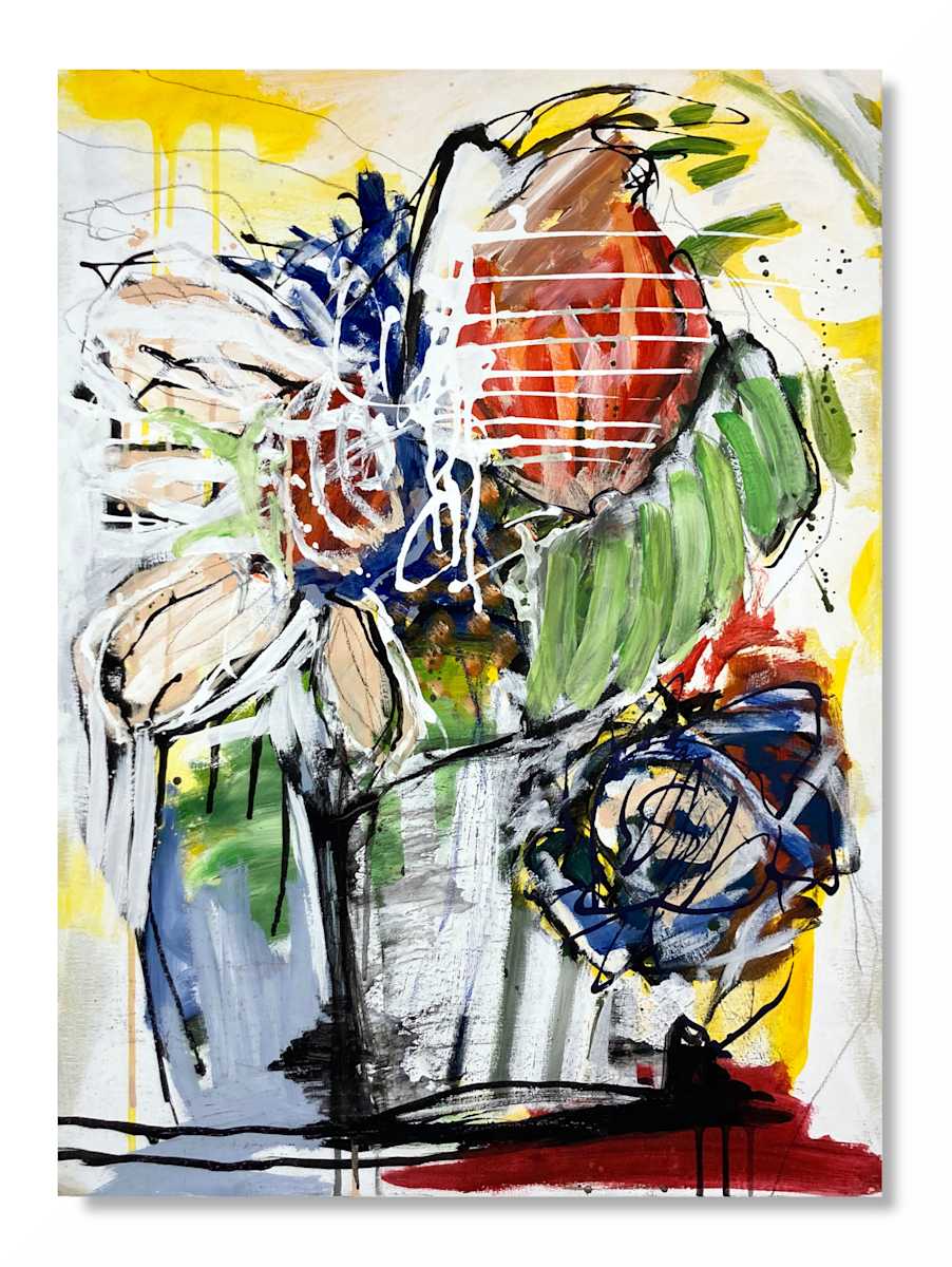 Deconstructive Flowers 17 by Jutta Rika Bressem, Image 1.