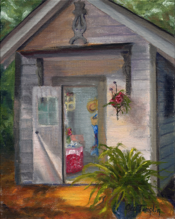 Caroline's Playhouse by Ocie Templin 