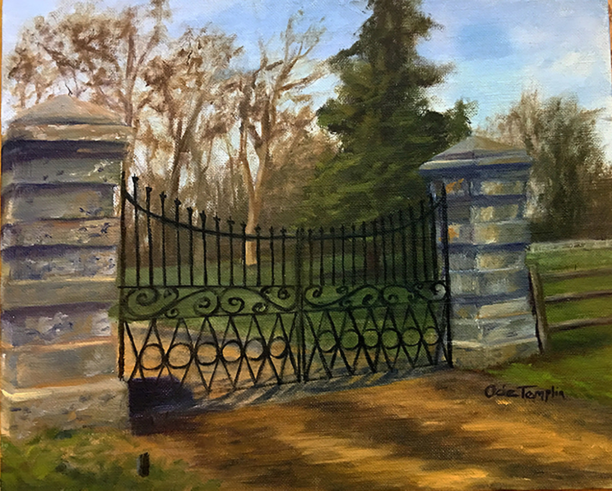 The Hermitage Gate by Ocie Templin 