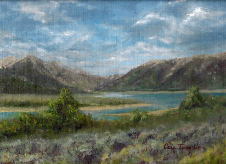 Twin Lakes by Ocie Templin 