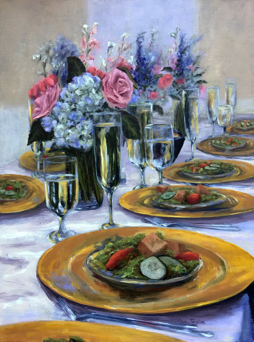 The Wedding Banquet by Ocie Templin, Image 1.