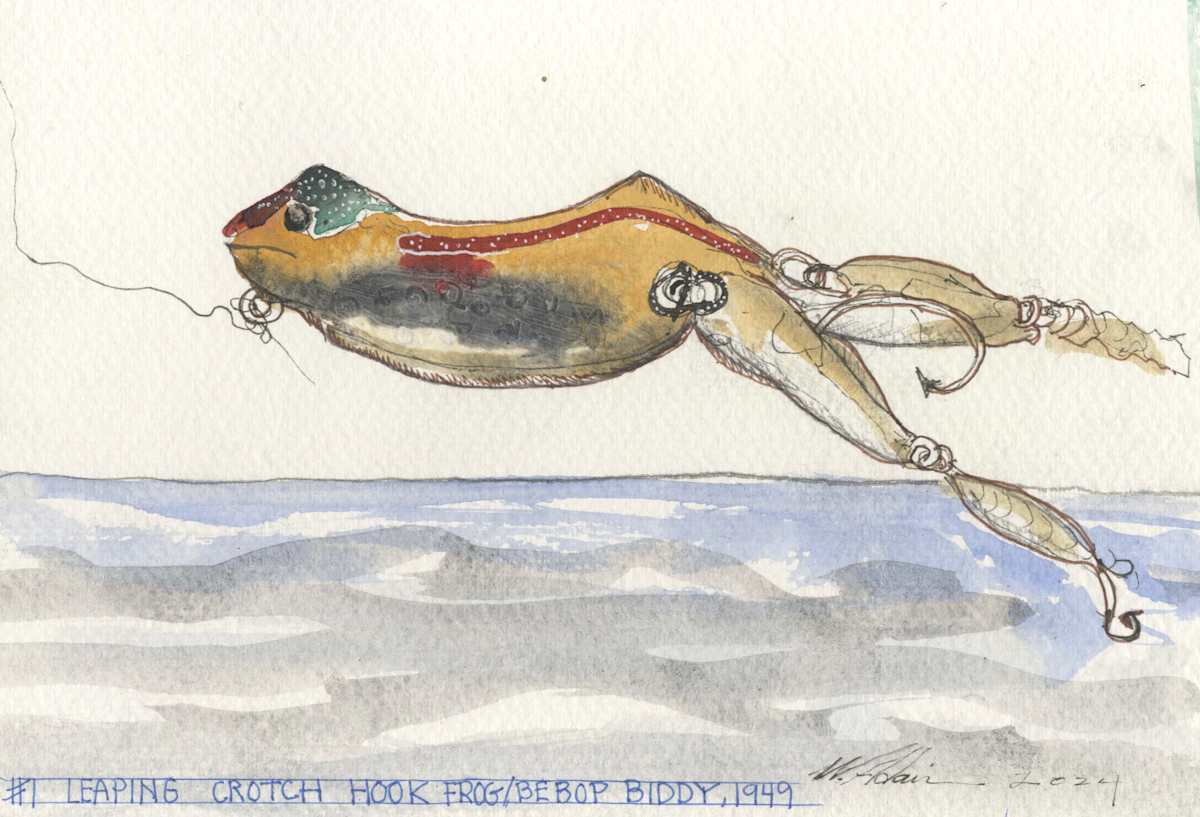 Leaping Hook Crotch Frog by William B. Adair, Image 1.