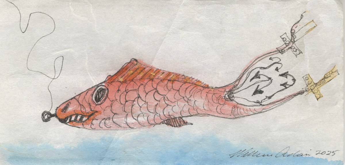 Mackerel Snapper Trapper Lure by William B. Adair, Image 1.