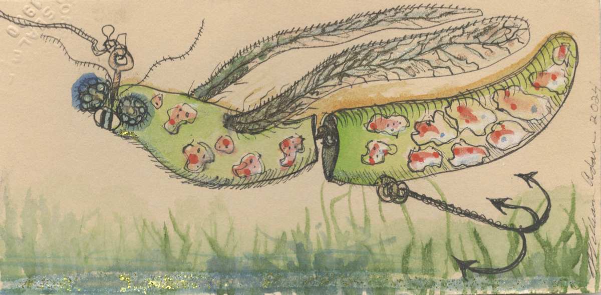 Dragonfly Doppelgänger Lure by William B. Adair, Image 1.