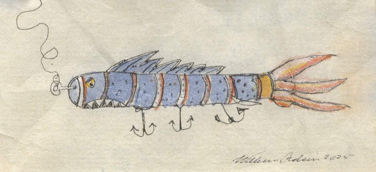 Chicken Foot Lure by William B. Adair, Image 1.