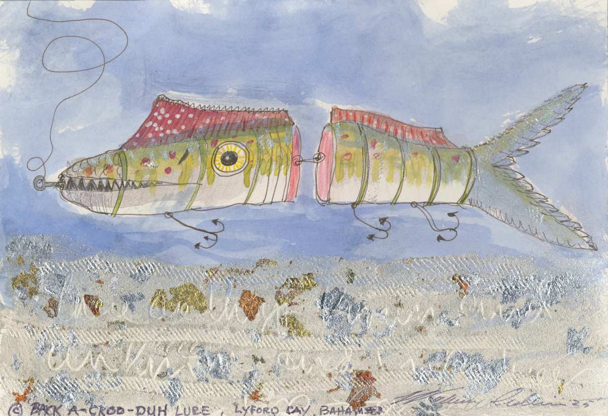 Back-A-Croo-Duh Lure by William B. Adair, Image 1.