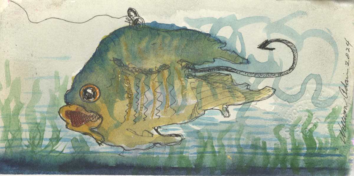 Angel Fish by William B. Adair, Image 1.
