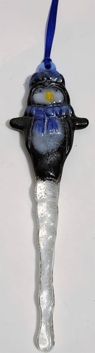 Penguin Icicle Ornament by Kathy Kollenburn 