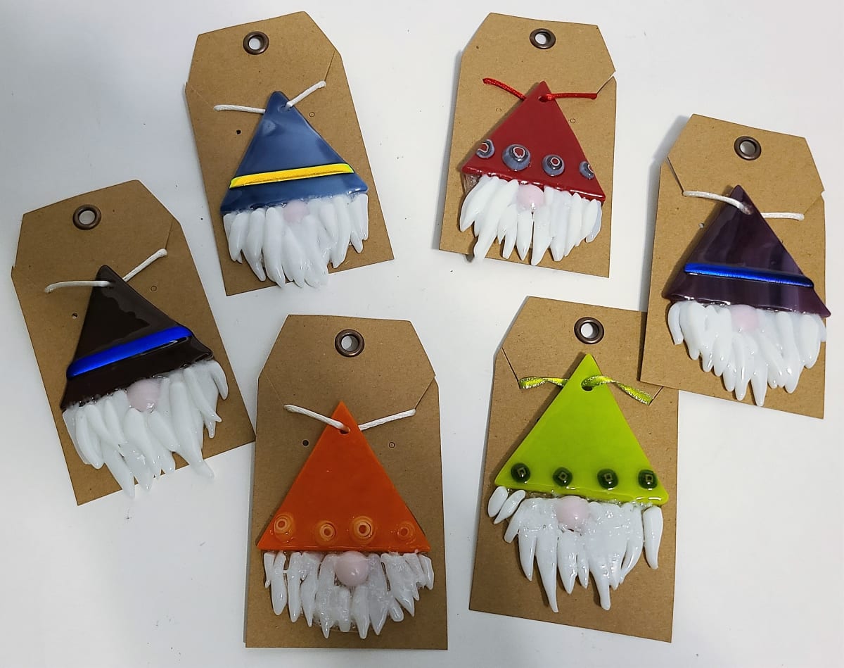 Gnome Ornaments by Kathy Kollenburn 