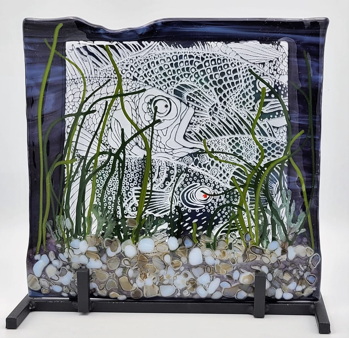 Fish Party Stand Up (Includes Stand) by Kathy Kollenburn 